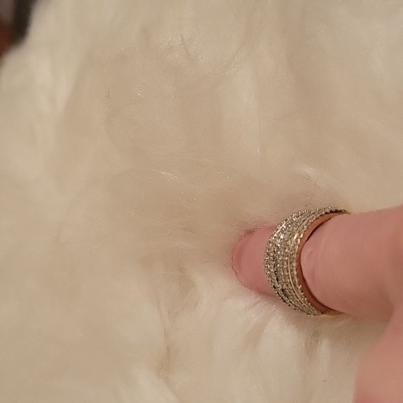 Affinity Diamond Princess & Round Ring 3.00 CTTW 14K Yellow Gold Size 7 - Picture 4 of 8